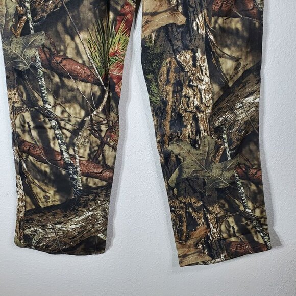 Mossy Oak Mens Camo 5-Pocket Pants 36/32 Break-Up Country Print 100% Cotton Dura - Picture 8 of 11